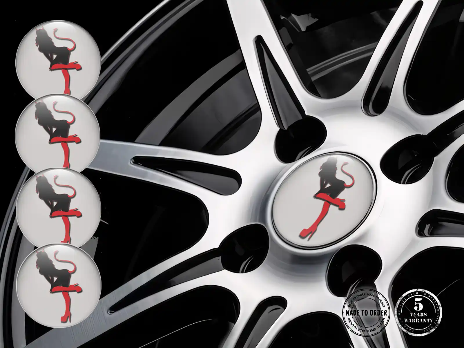 Dome decals Premium Finish Limited Dome for Cars
